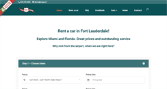 Desktop Screenshot of floridatoyotarental.com